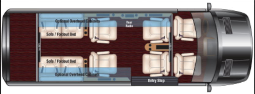 Executive Atlanta Sprinter floor plan layout